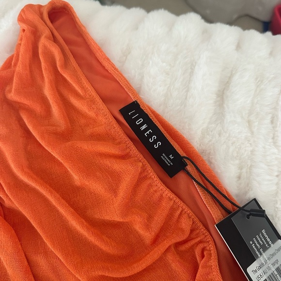 NWT Princess Polly The Goddess Mini Dress in Orange Size 6 - Picture 8 of 11